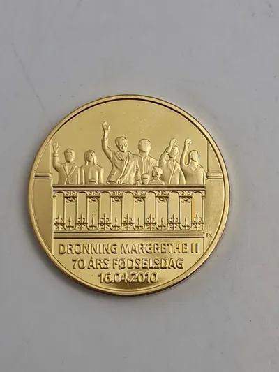 Original dansk mindes medalje