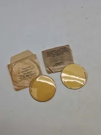 Originale tyske “ekstra øjer” til gasmaske - ww2