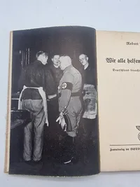 sjælden bogsamling fra D.N.S.A.P Partifører Frits Clausens 1893-1947  Personlige bibliotek