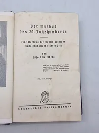 sjælden bogsamling fra D.N.S.A.P Partifører Frits Clausens 1893-1947  Personlige bibliotek