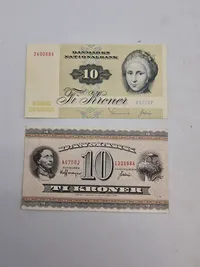 To 10 kr sedler