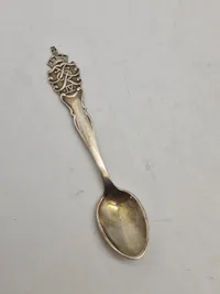 Original Royal mindeske af sølv