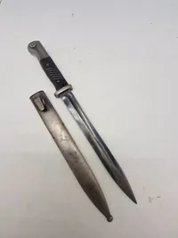 Original Tysk K98 bajonet WW2 Nummerens