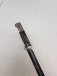 Original Tysk K98 bajonet WW2 Nummerens