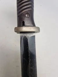 Original Tysk K98 bajonet WW2 Nummerens