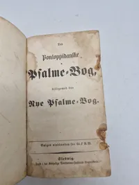 Original samlebog fra 1864