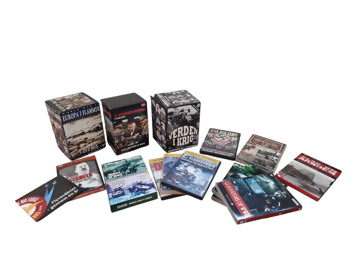 Samling krigs DVD