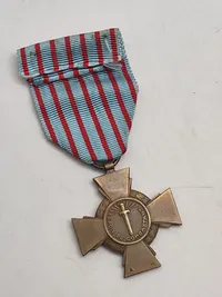 Originalt Combatant's Cross (Croix du Combattant) (WW1)
