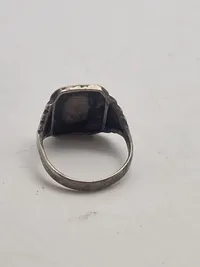 Original dansk patriotisk fingerring fra tiden omkring ww2