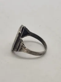 Original dansk patriotisk fingerring fra tiden omkring ww2