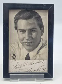 Original Arno Schellenberg autograf