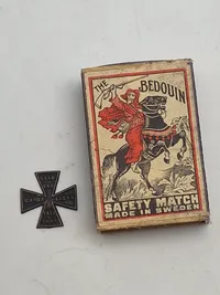 Originalt “Gold Für Eisen” badge - lavet som Jernkors - ww1