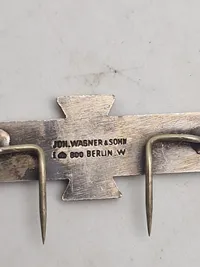 A Scarce Wiederholungsspange To The Iron Cross 1914 Of The Iron Cross 1870