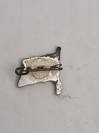 Original tysk patriotisk pin - ww1 Marinen