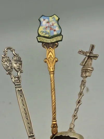 Samling souvenir skeer