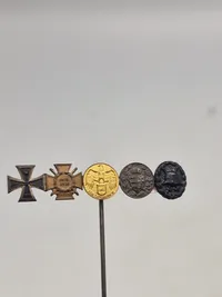 Original Tysk WW1 revers medalje spange