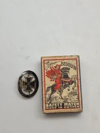 Original tysk patriotisk nål - ww1