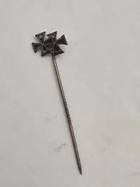 Original Tysk WW1 revers medalje spange, Ek 1 og 2