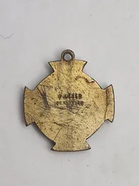 Original pin - "Krieger Flensburg Verein" fra 1877.