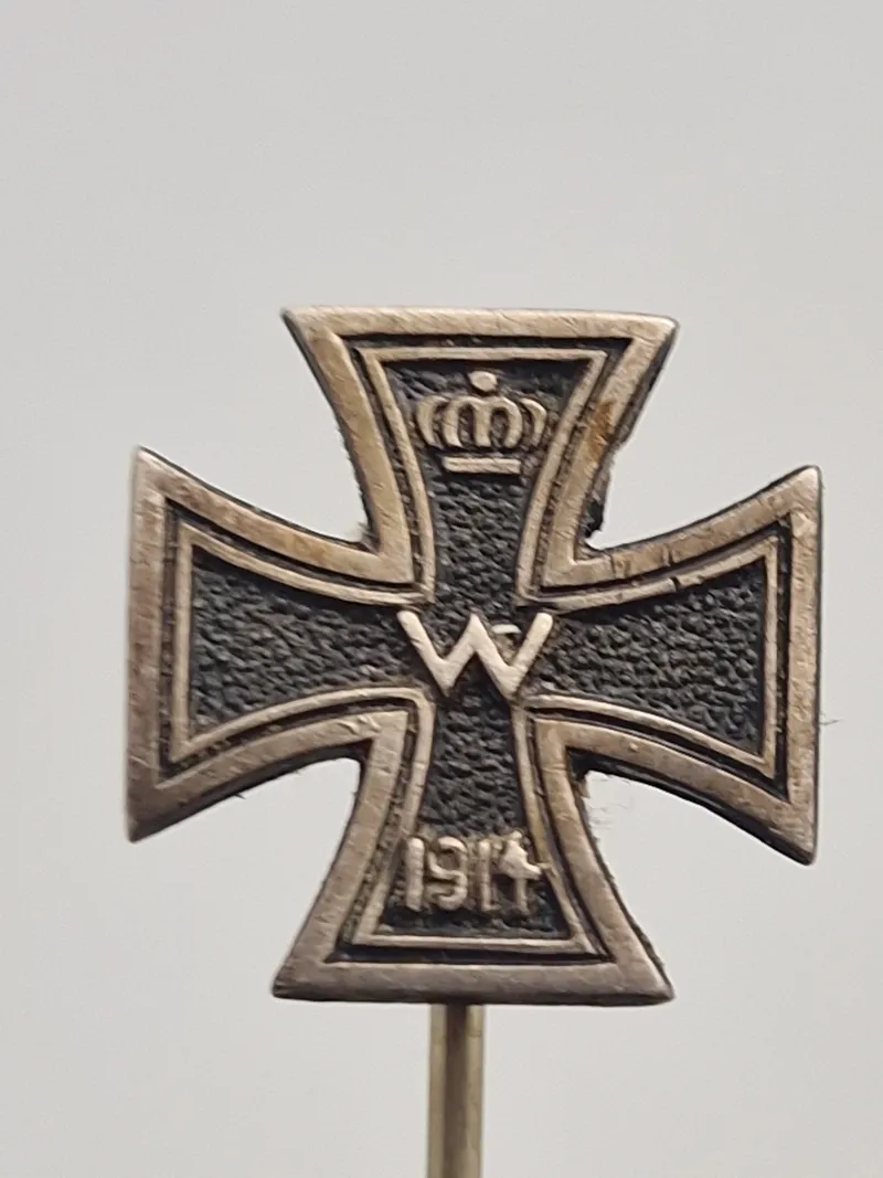 Original tysk patriotisk pin - ww1