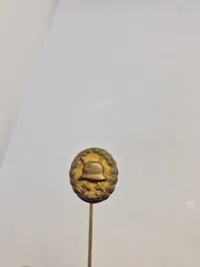 Originalt Verwundetenabzeichen in Gold 1918 - Miniatur