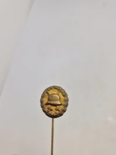Originalt Verwundetenabzeichen in Gold 1918 - Miniatur