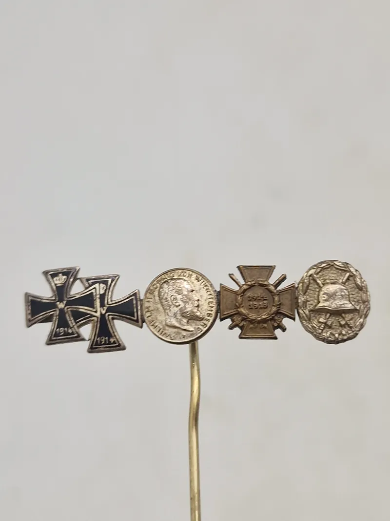 Original tysk miniature nål - ww1