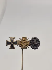 Original tysk miniature nål - ww1