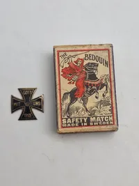 Originalt Patriotika Anhänger Eisernes Kreuz 1914 Gott mit uns