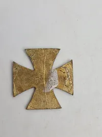 Originalt Patriotika Anhänger Eisernes Kreuz 1914 Gott mit uns