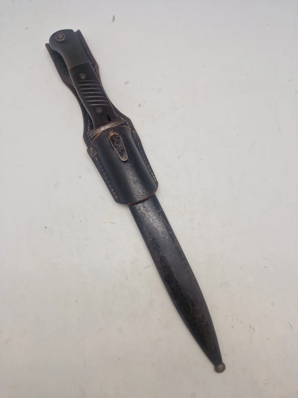 Original Tysk K98 bajonet med frø WW2