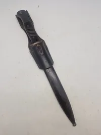 Original Tysk K98 bajonet med frø WW2