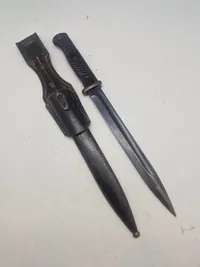 Original Tysk K98 bajonet med frø WW2