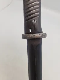 Original Tysk K98 bajonet med frø WW2