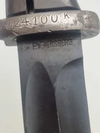 Original Tysk K98 bajonet med frø WW2