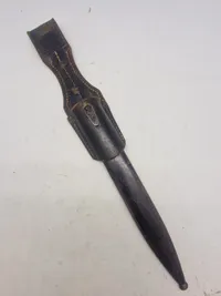 Original Tysk K98 bajonet med frø WW2