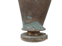 Kolossalt skibspropel blad, skal hentes i Vordingborg eller leveres efter aftale, over 30 Kg bronze ( skråt pris  ca. 800 Kr )