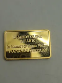 1 stk forgyldt medalje samt 2 stk forgyldte messing barre ( ægte forgyldning?)