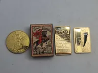 1 stk forgyldt medalje samt 2 stk forgyldte messing barre ( ægte forgyldning?)