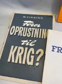 Lot originale bøger og blade - ww2