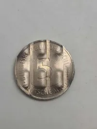 Fejlslået mønt - 5 deutsche mark 1993 A