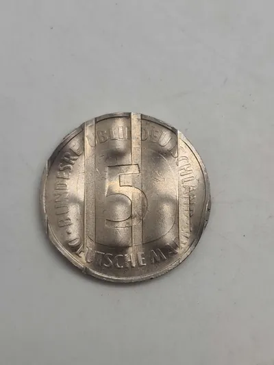 Fejlslået mønt - 5 deutsche mark 1993 A