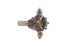 Lot med 4 ringe i sterling sølv 13,53 gram