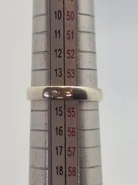 Lot med 4 ringe i sterling sølv 13,53 gram
