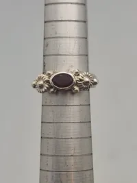 Lot med 4 ringe i sterling sølv 13,53 gram