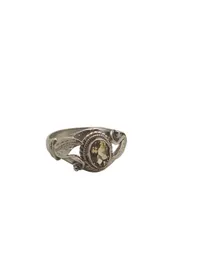 Lot med 4 ringe i sterling sølv 13,53 gram