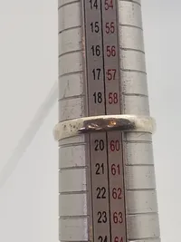 Lot med 4 ringe i sterling sølv 13,53 gram