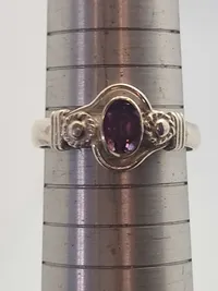 Lot med 4 ringe i sterling sølv 13,53 gram