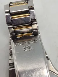 Original Ikonisk Seiko Chronograph Sports 100 Ref. 7A38-702A ( Uret går på auktionstidspunktet)