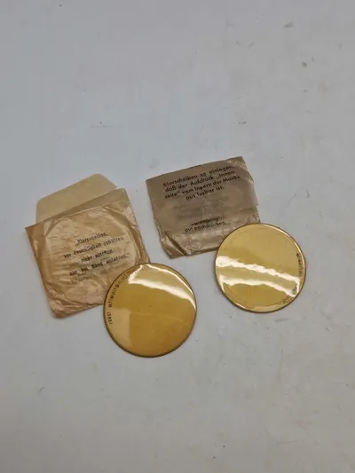 Originale tyske “ekstra øjer” til gasmaske - ww2